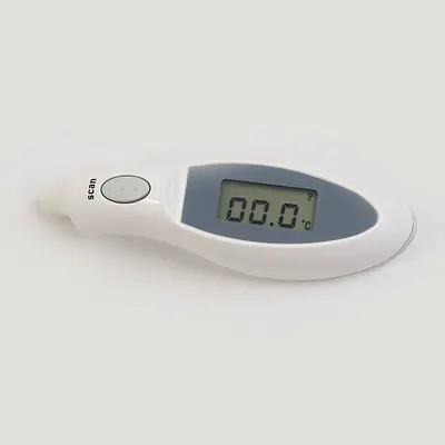 Medizinisches professionelles digitales Thermometer mit kabelgebundener Sonde