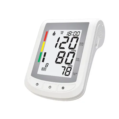 Digitales Blutdruckmessgerät für medizinische Zwecke am Handgelenk