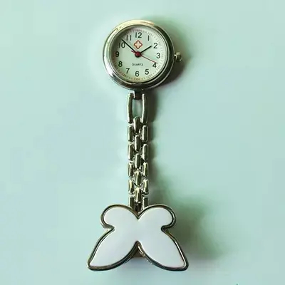 SunnyWorld Schwesternuhr SW-G05DW mit Schmetterlingsmuster