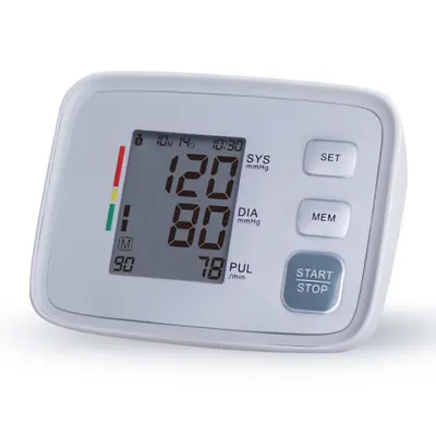 Männliches OEM-Digital-Blutdruckmessgerät mit manueller Pumpe